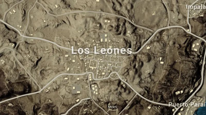 Los Leones - địa điểm loot đồ tại Miramar map