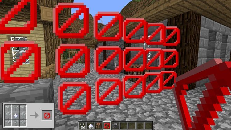 Block Barrier là block cứng nhất trong Minecraft