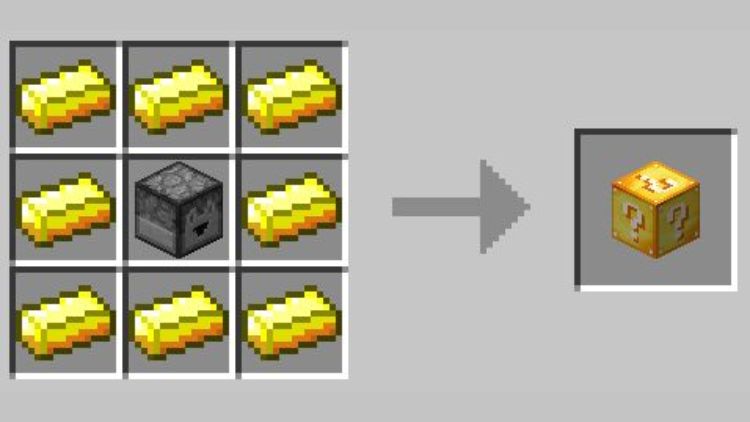 Cách chế tạo Lucky Block trong Minecraft đơn giản