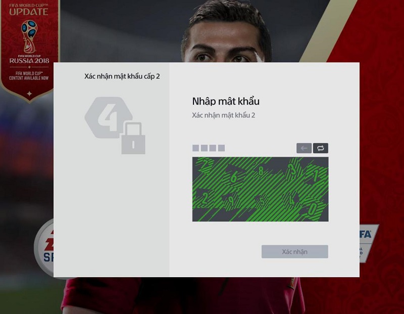 Cách mở khóa tài khoản FIFA Online 4 chuẩn nhất