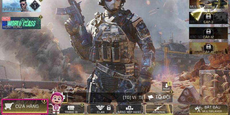 Cách nạp Call of Duty Mobile bằng ứng dụng Momo