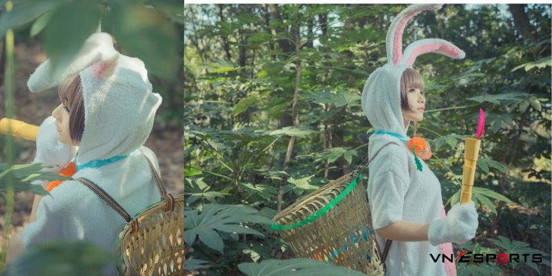 Hình ảnh cosplay thỏ phục sinh Teemo cực dễ thương
