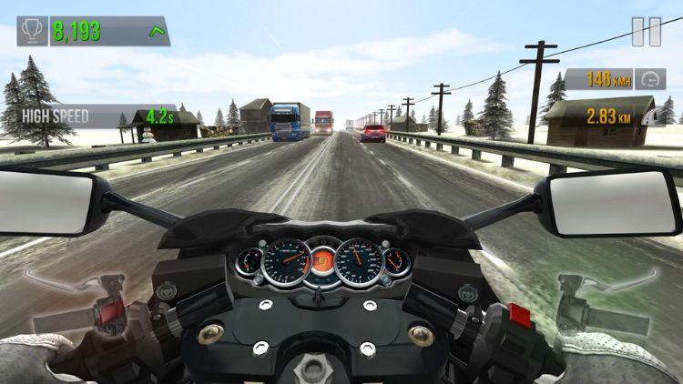 Giới thiệu cơ bản về game Traffic Rider MOD APK