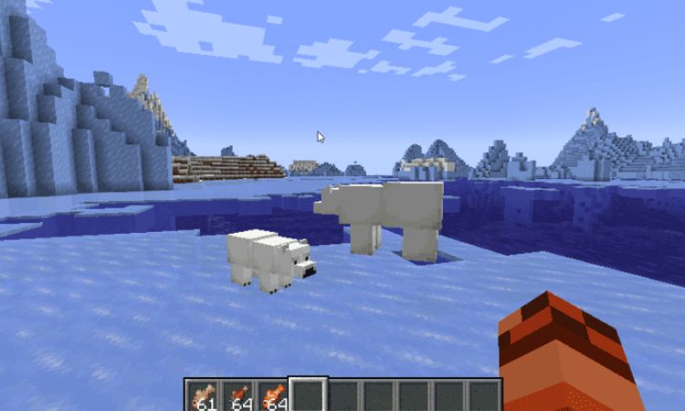 Giới thiệu sơ lược về gấu Bắc Cực trong game Minecraft