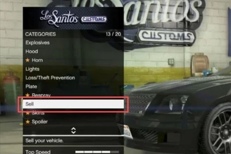 Hướng dẫn chi tiết cách bán xe trong GTA 5