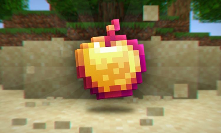 Không thể chế tạo táo vàng phù phép trong Minecraft