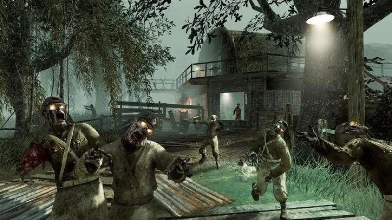 Khu vực Zombie trong Call of Duty Mobile sinh tồn