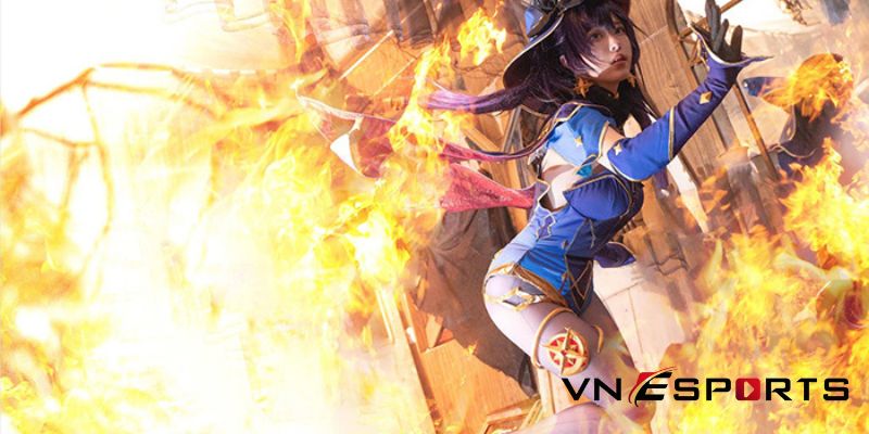 Chiêm Ngưỡng Loạt Ảnh Mona Cosplay Valorant Vô Cùng Yêu Kiều