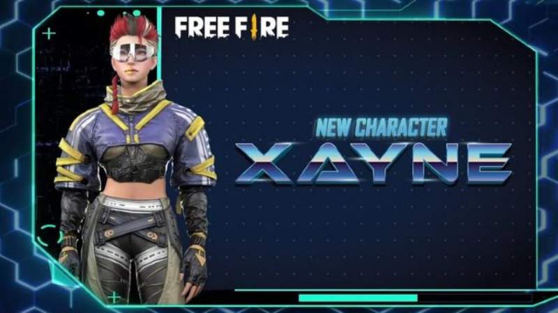 Nhân vật nữ Xayne trong Free Fire