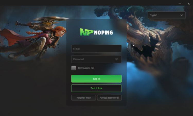 NoPing hỗ trợ giảm ping và tăng FPS khi chơi Naraka
