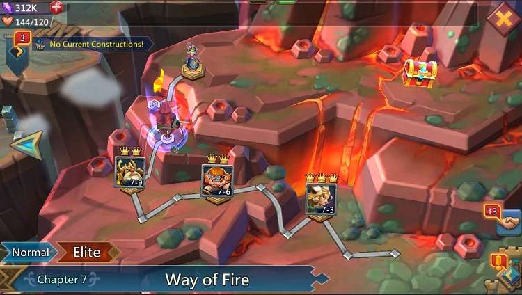 Quy tắc huy hiệu trong game Lords Mobile