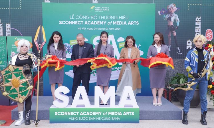 SAMA là Học viện đào tạo về hoạt hình và game đầu tiên tại Việt Nam