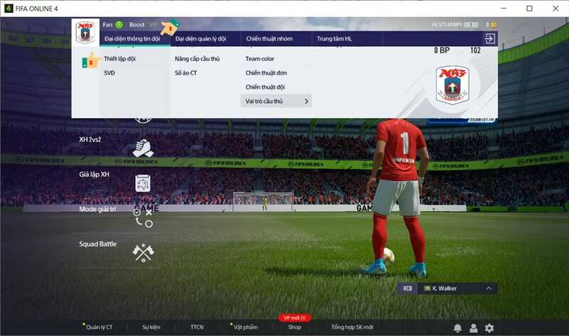 Tham dự giải đấu FIFA online 4