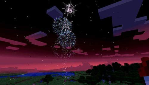 Cách làm pháo hoa trong Minecraft cực kỳ đẹp, ít người biết