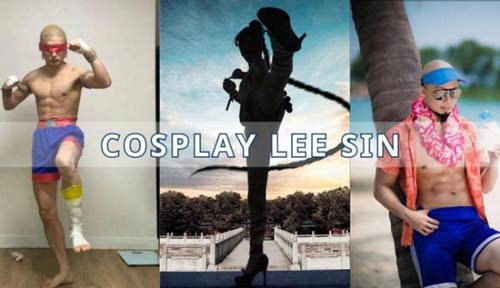 Tổng hợp bộ ảnh cosplay Lee Sin trong Liên Minh với body sao y bản gốc