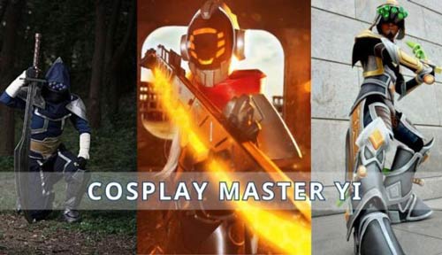 Cosplay Master Yi trong loạt ảnh thể hiện vô cùng công phu và đẳng cấp