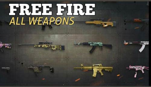 Tổng hợp tất cả loại súng trong Free Fire đầy đủ dành cho các game thủ