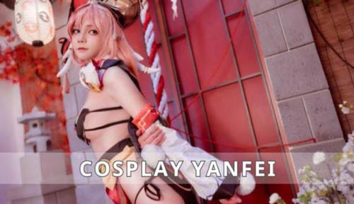 Yanfei cosplay bùng nổ với đường cong mềm mại thiêu đốt mắt game thủ